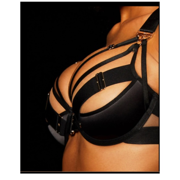 BNWT Honey Birdette Adriana set 36D bra, S brief - Picture 2 of 13